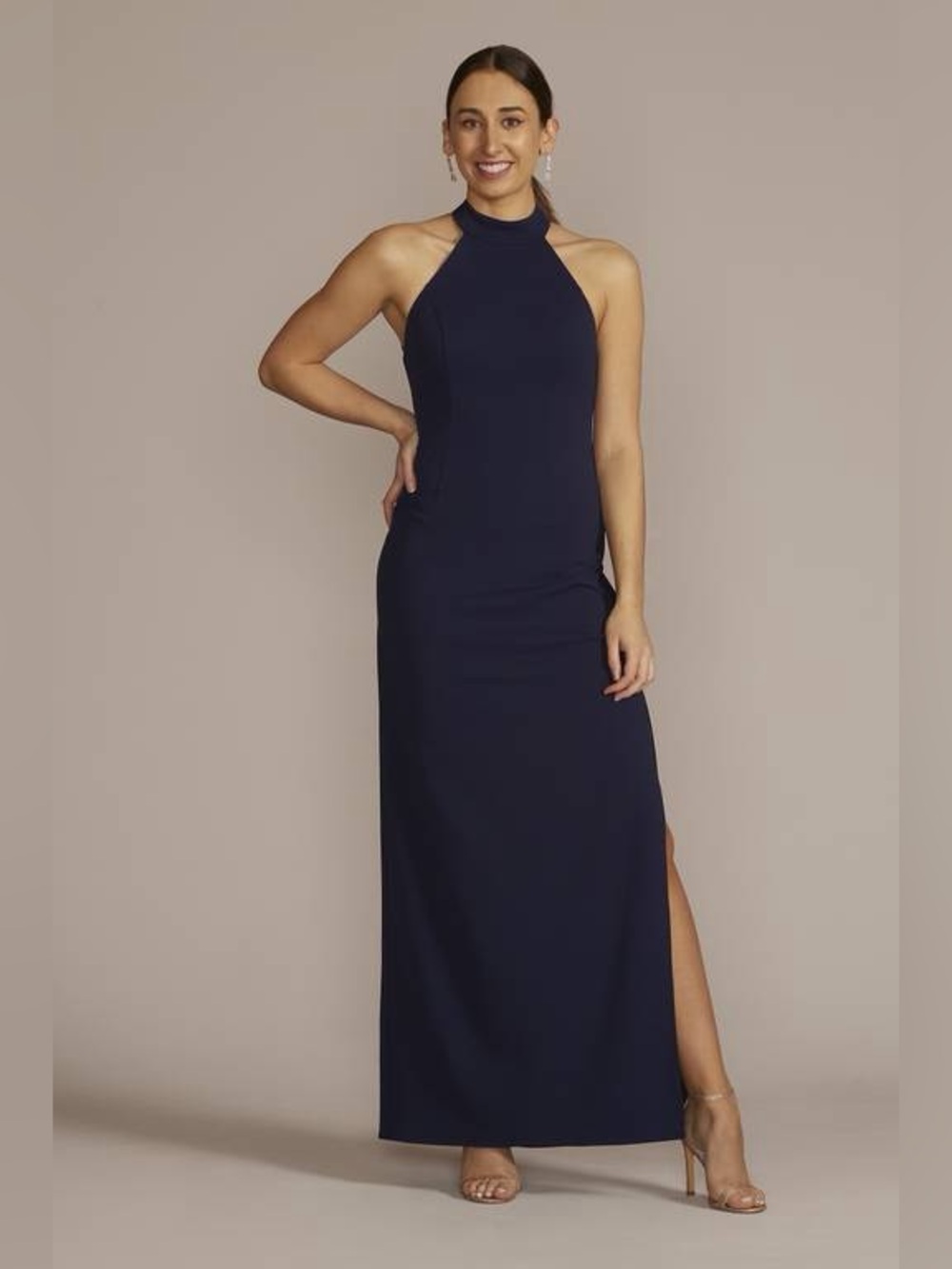 NWT DB Studio Stretch Halter Dress